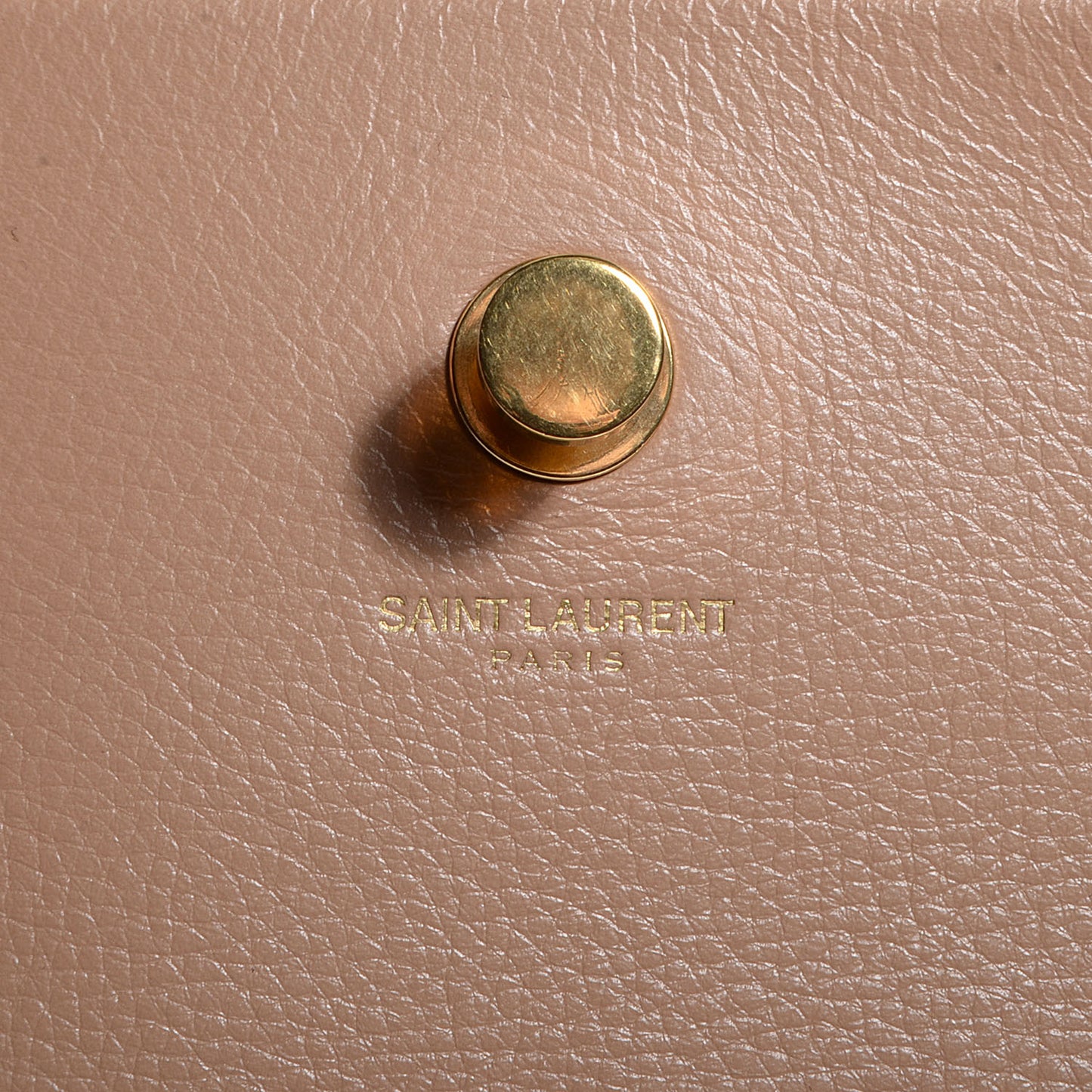 Calfskin Canvas Small Muse Two Beige