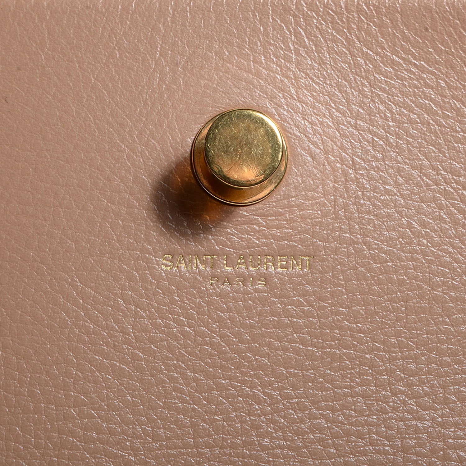 Saint Laurent Calfskin Canvas Small Muse Two Beige 10 of 10