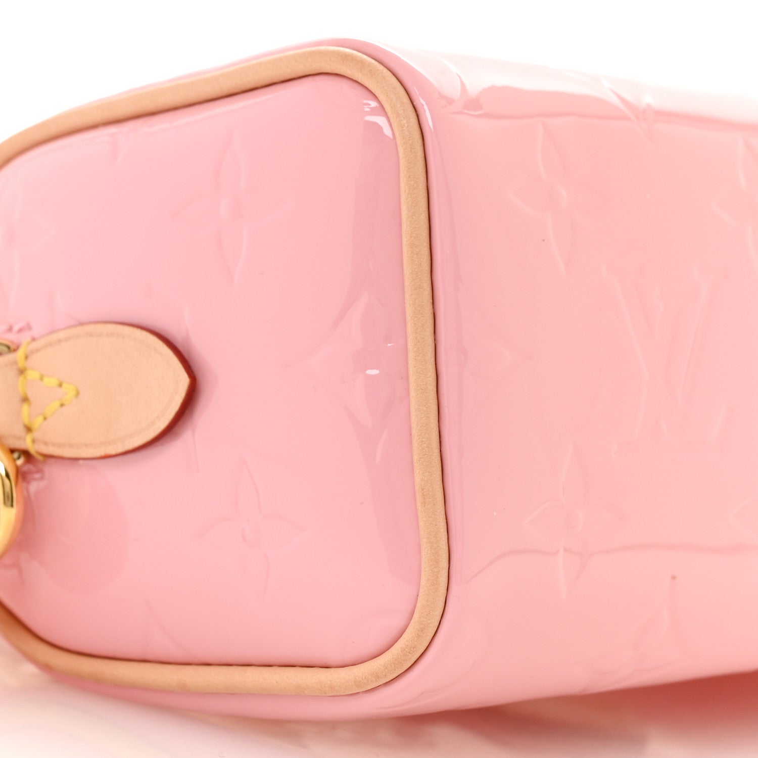 Louis Vuitton Vernis Monogram Nano Speedy Mochi Pink 9 of 11