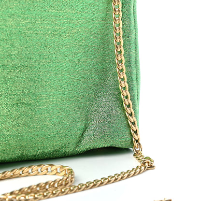 Prada Broccato Chain Tote Felce 5 of 5
