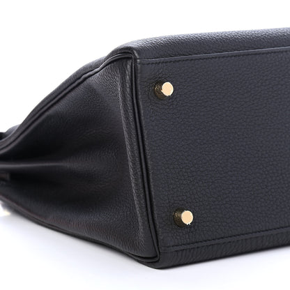 Hermes Togo Kelly Retourne 35 Black 9 of 11