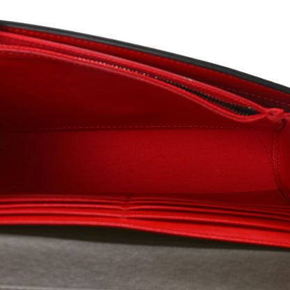 Christian Louboutin Calfskin Spikes Loubinthesky Paloma Clutch Silex 5 of 9