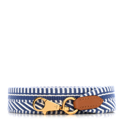Hermes Toile Swift 25mm Sangle Cavale Shoulder Strap Ecru 1 of 6
