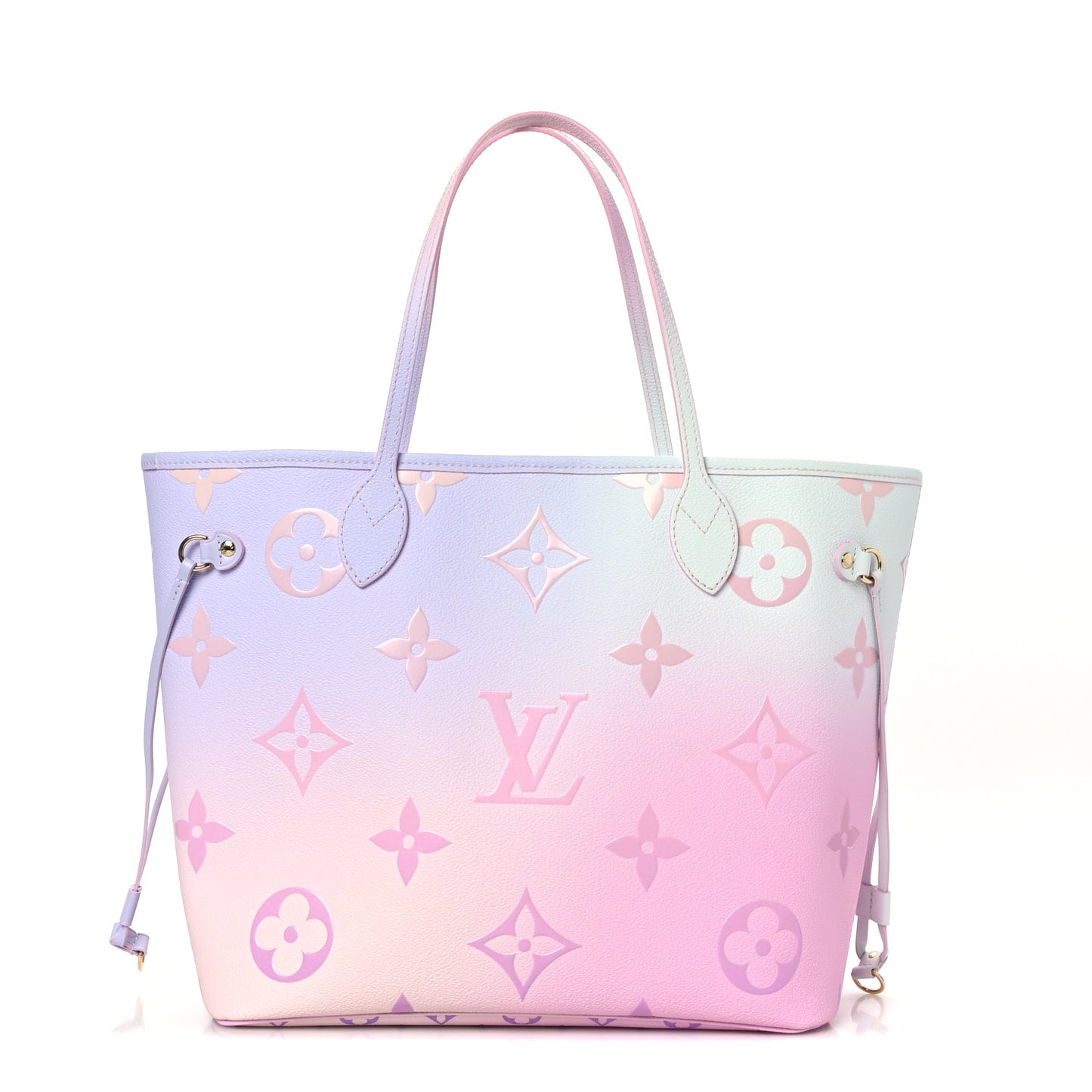Monogram Giant Spring In The City Neverfull MM Sunrise Pastel