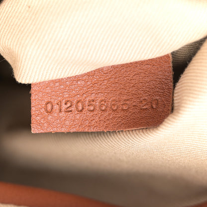 Chloe Calfskin Shearling Medium Marcie Satchel Tan 7 of 10