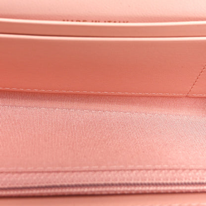 Chanel Goatskin Quilted Chanel 19 Flap Wallet Light Pink 5 of 11