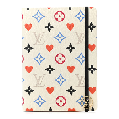 Louis Vuitton Game On Clemence Notebook MM White 1 of 4