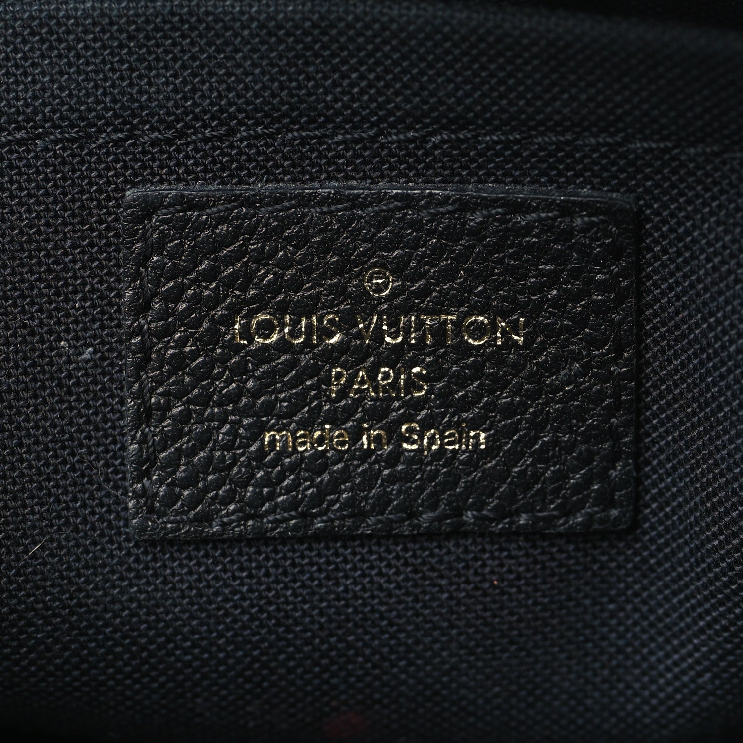 Louis Vuitton Monogram Pallas Clutch Black 6 of 11
