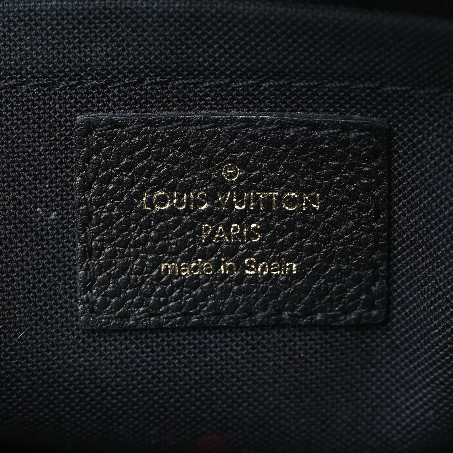 Monogram Pallas Clutch Black