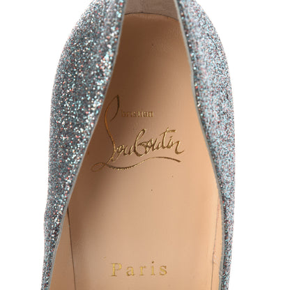 Christian Louboutin Mini Glitter So Kate 120 Pumps 38.5 Vosges 8 of 9