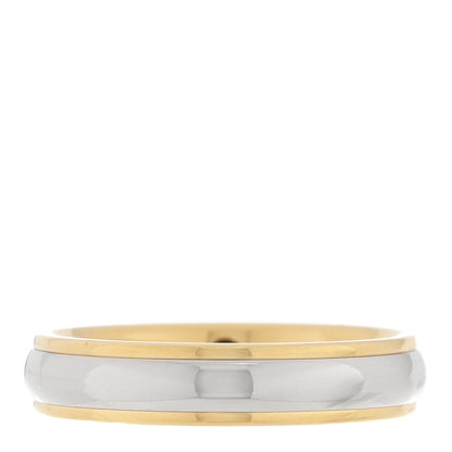Tiffany Platinum 18K Yellow Gold Lucida 4mm Band Ring 52 6 3 of 5