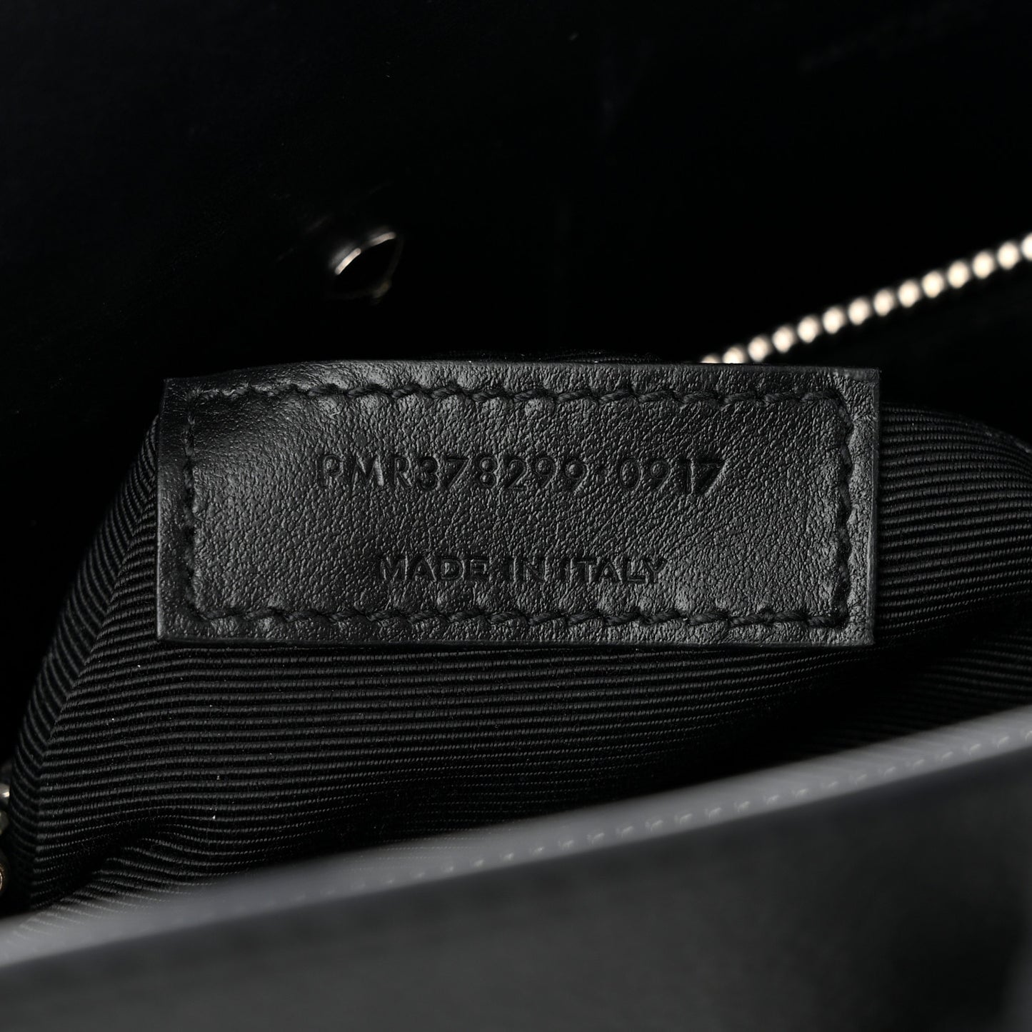 Grained Calfskin Small Sac De Jour Black