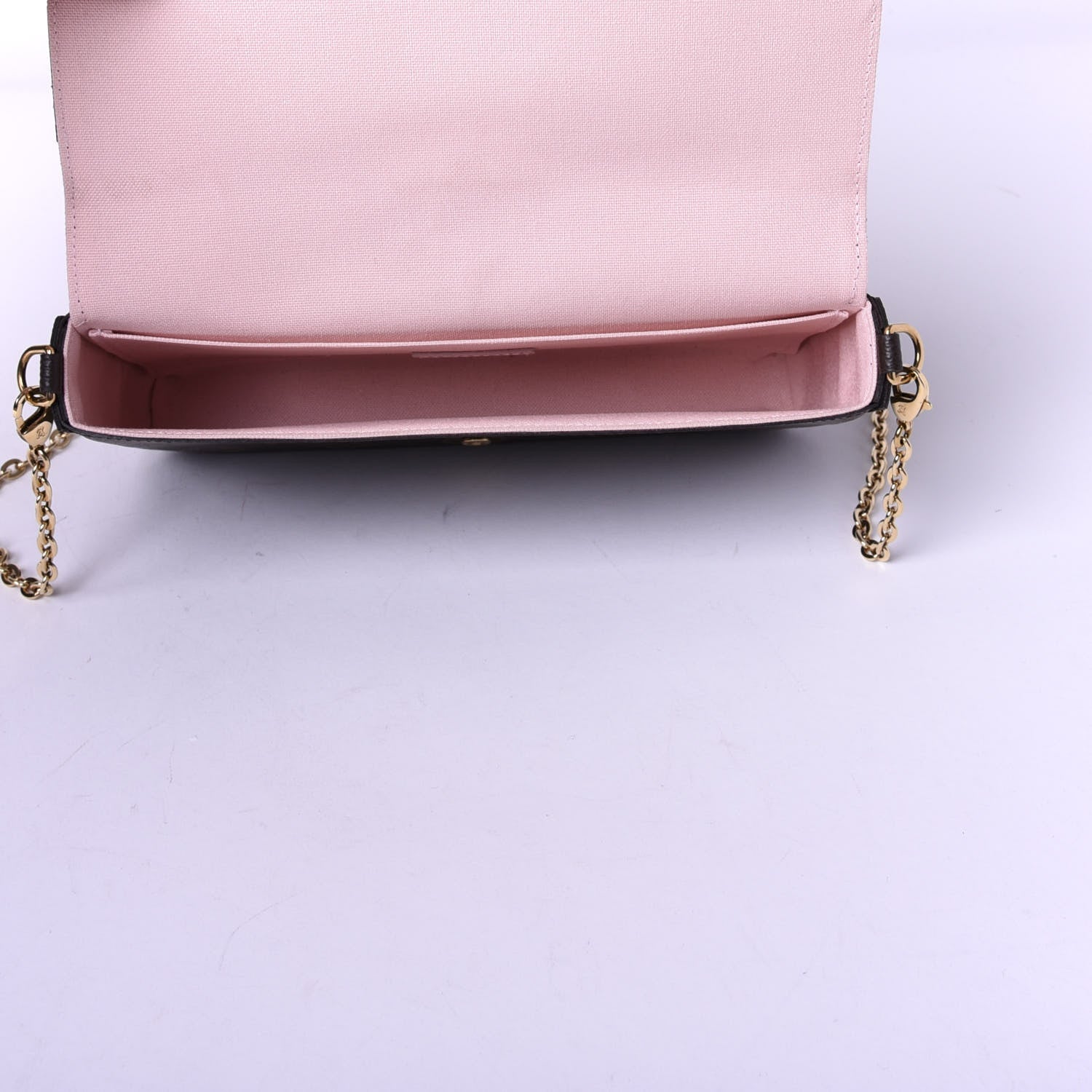 Louis Vuitton Monogram Lovely Birds Pochette Felicie Chain Wallet 6 of 12