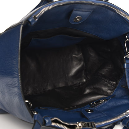 Prada Cervo Deerskin Twin Pocket Tote Bleuette 6 of 9