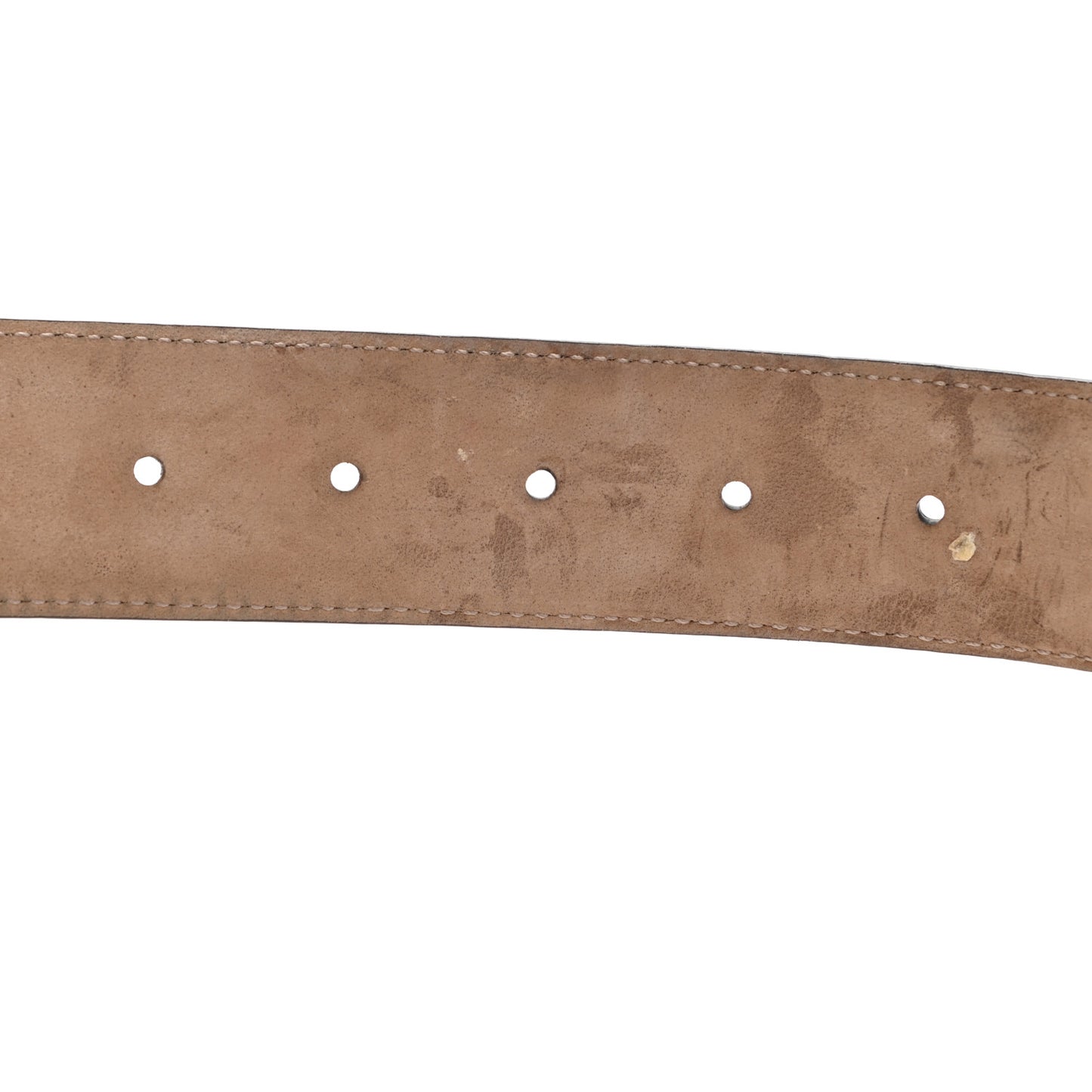 Guccissima Signature Interlocking G 37mm Belt 85 34 Black