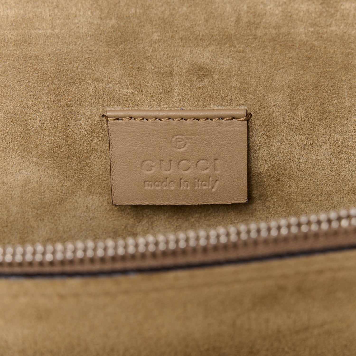 Gucci GG Supreme Monogram Medium Dionysus Shoulder Bag Taupe 6 of 11