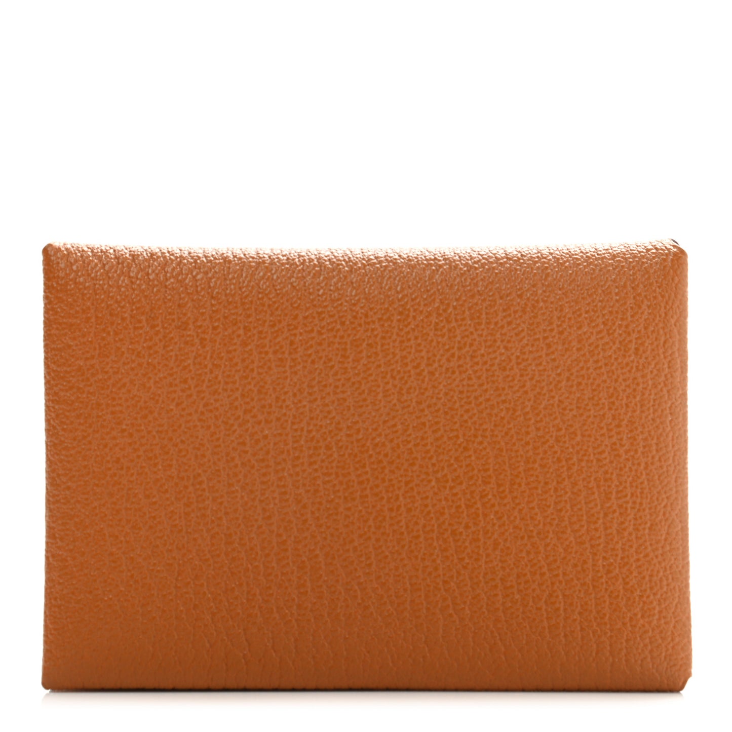 Chevre Mysore Verso Calvi Duo Card Case Caramel Rose Sakura