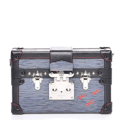 Louis Vuitton Epi Petite Malle Denim Light 1 of 7