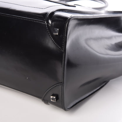 Celine Spazzolato Calfskin Mini Luggage Black 14 of 21