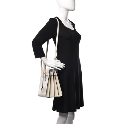 Saint Laurent Grained Calfskin Small Sac De Jour Dove Porcellana Black 2 of 11