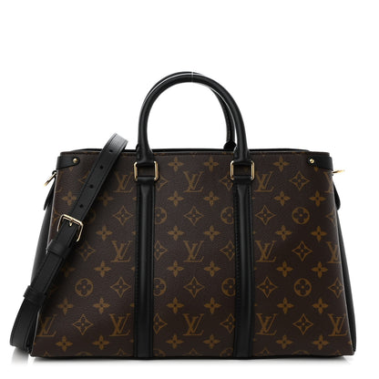 Louis Vuitton Monogram Soufflot MM Black 1 of 11