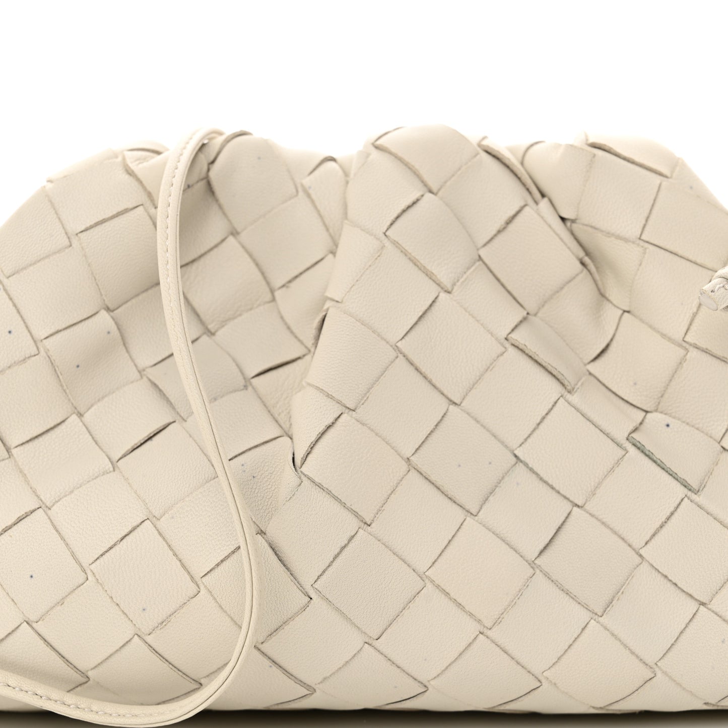 Nappa Intrecciato The Mini Pouch Chalk