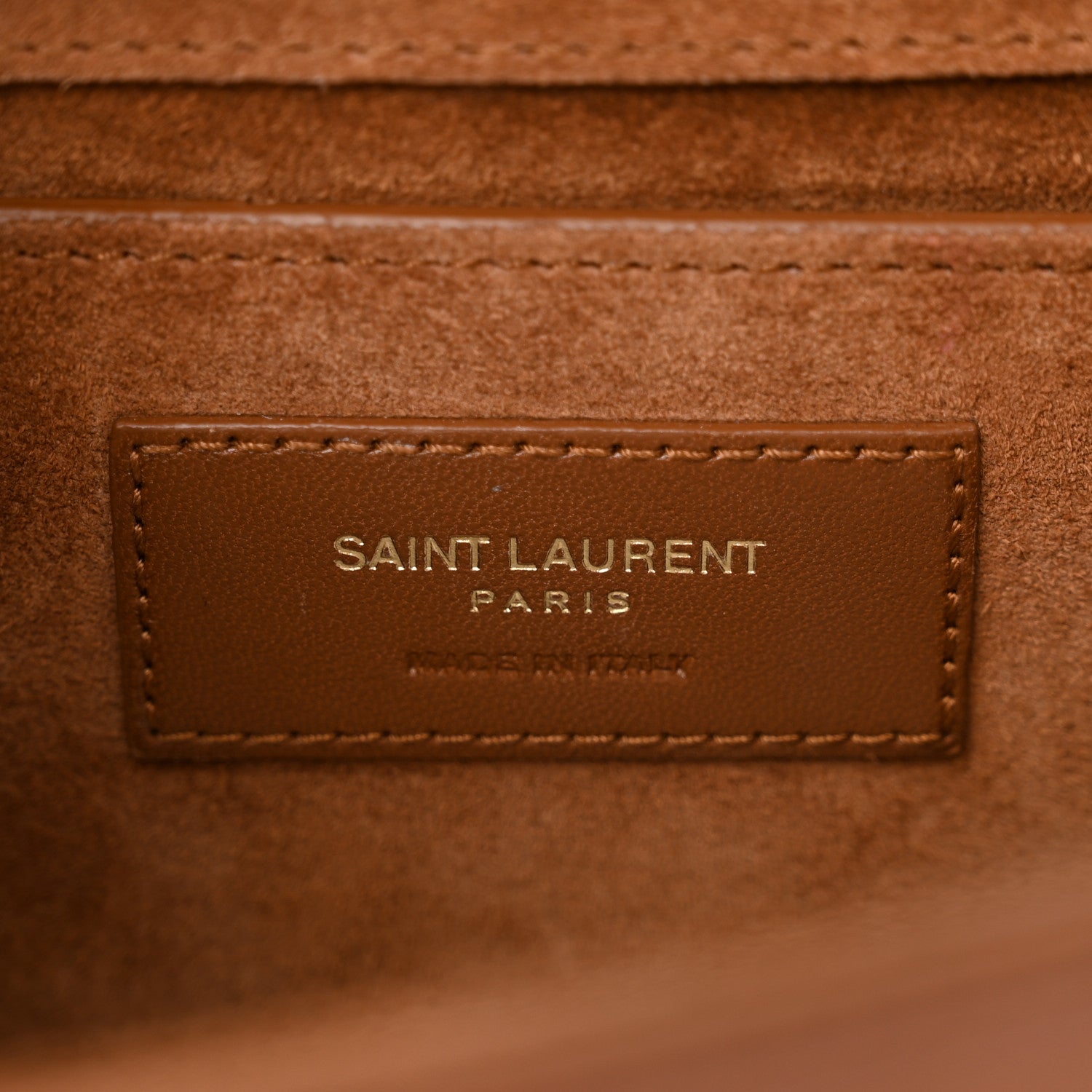 Saint Laurent Pony Hair Calfskin Small Classic Monogram Kate Satchel Fawn 6 of 10