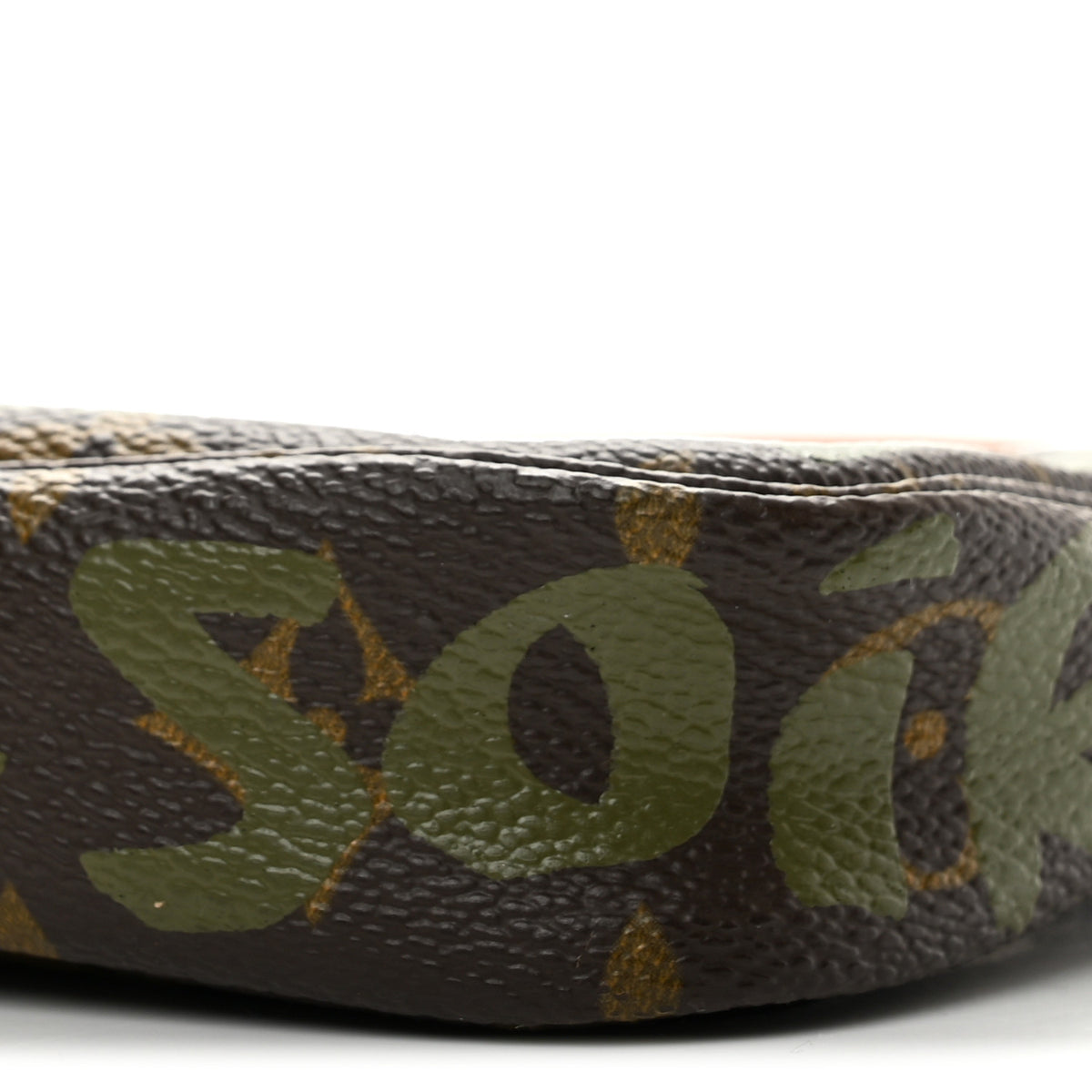 Monogram Graffiti Pochette Accessories Kaki