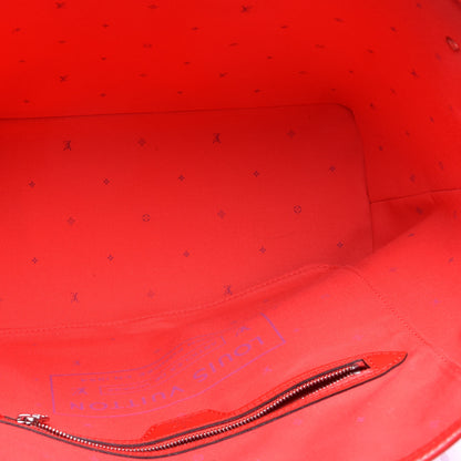 Louis Vuitton Monogram Escale Neverfull MM Rouge 5 of 8