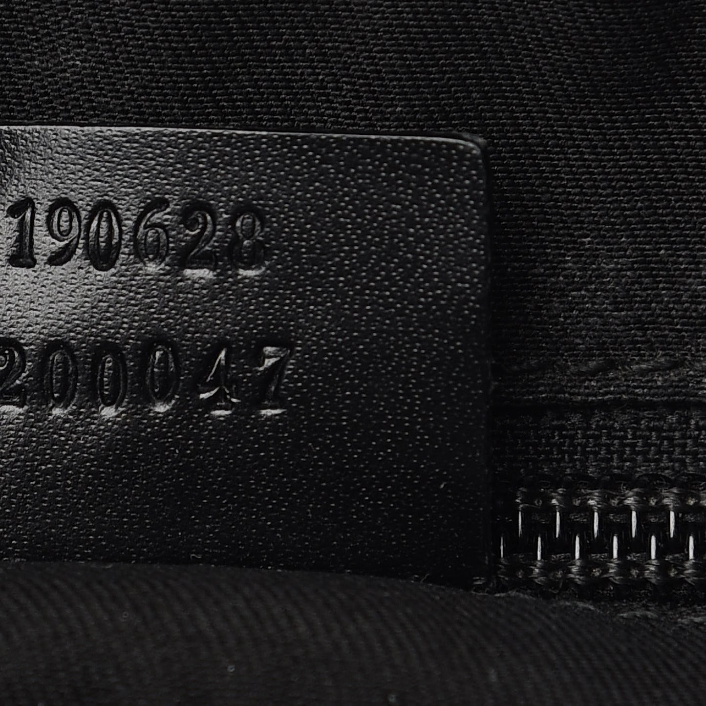 Nylon Monogram Messenger Black