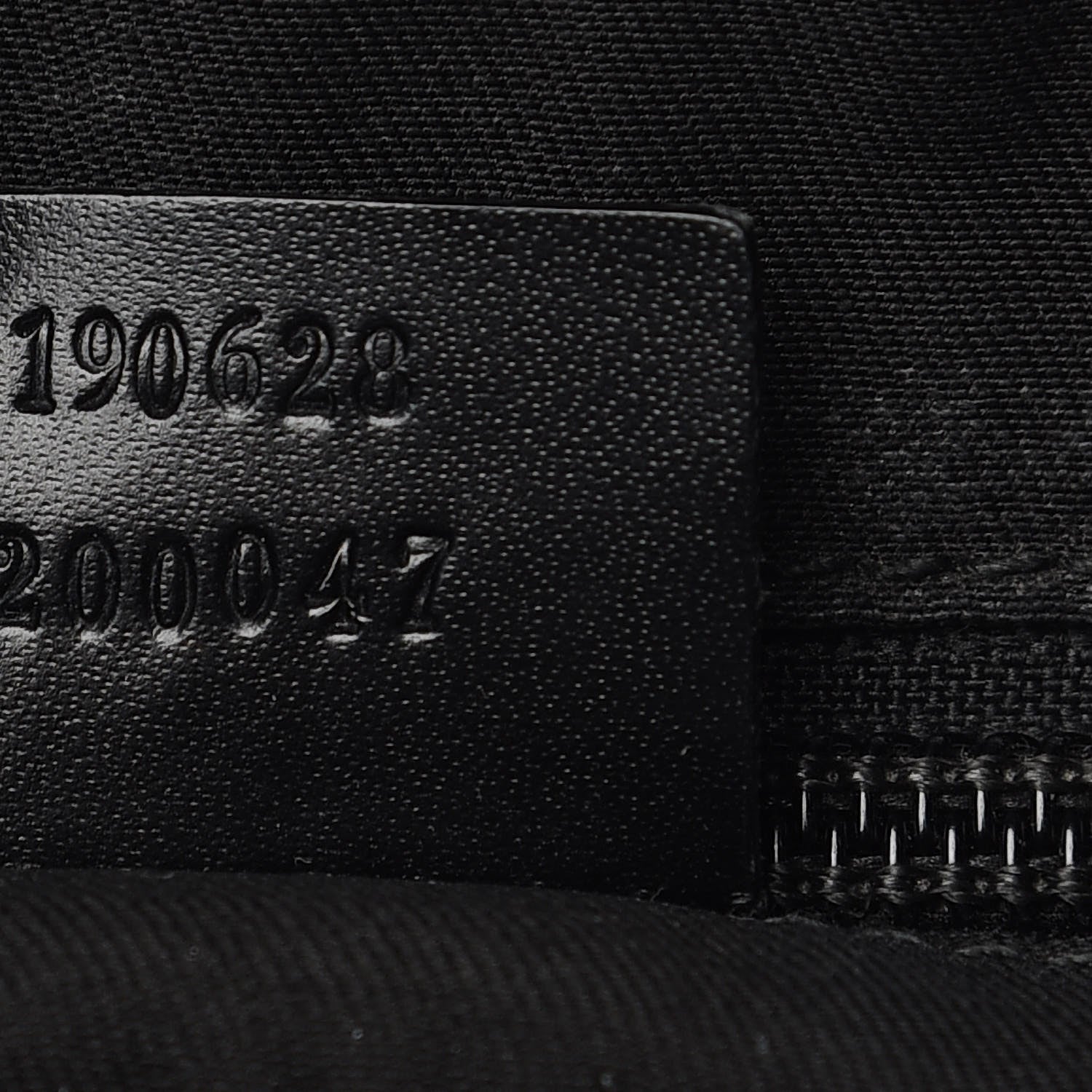 Gucci Nylon Monogram Messenger Black 6 of 12