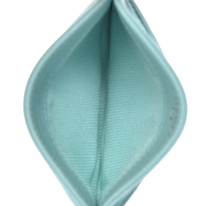 Chanel Caviar Quilted Card Holder Light Blue 7 of 11