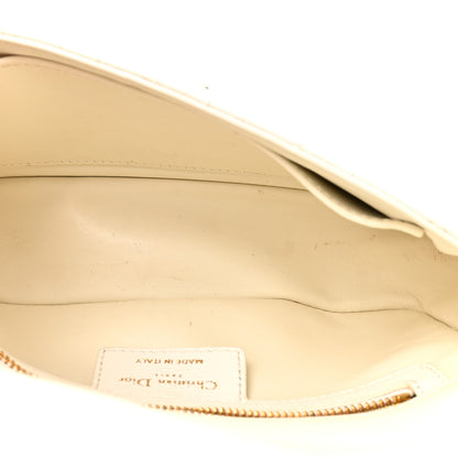 Christian Dior Grained Calfskin Cannage Small Caro Bag White 5 of 14