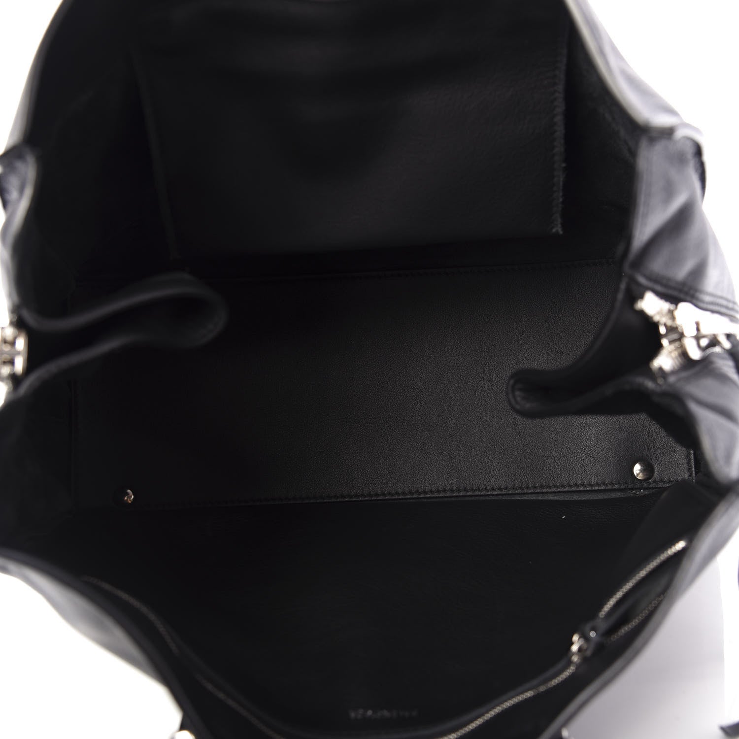 Balenciaga Veau Papier B4 Zip Around Tote Black 7 of 12