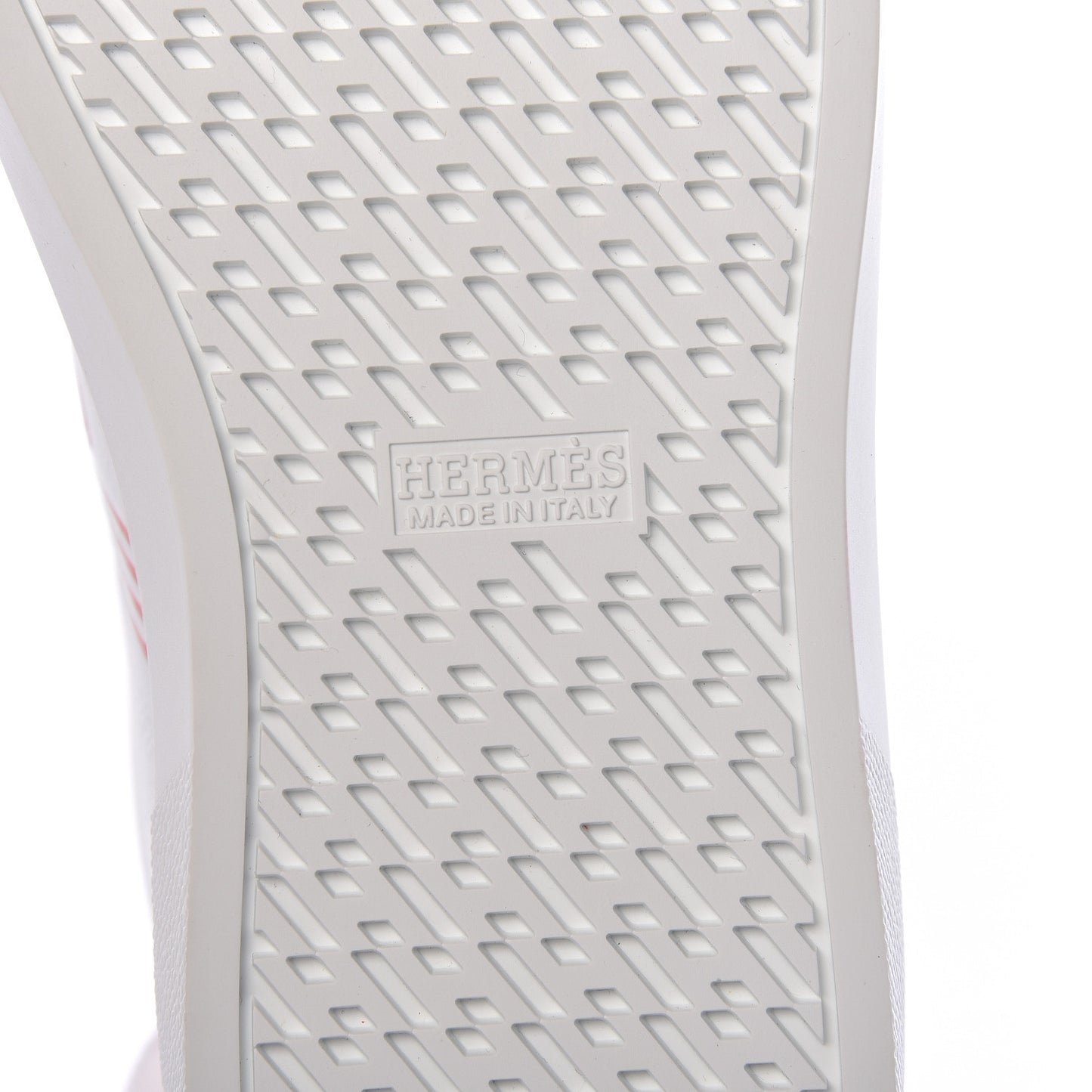 Calfskin Womens Advantage Sneakers 38 White Orange