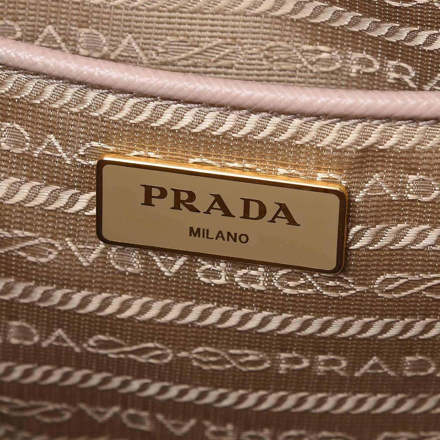 Prada Saffiano Lux Large Tote Cammeo 6 of 16