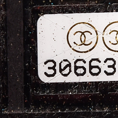 Chanel Shiny Goatskin Quilted Maxi Chanel 19 Flap Black 7 of 9