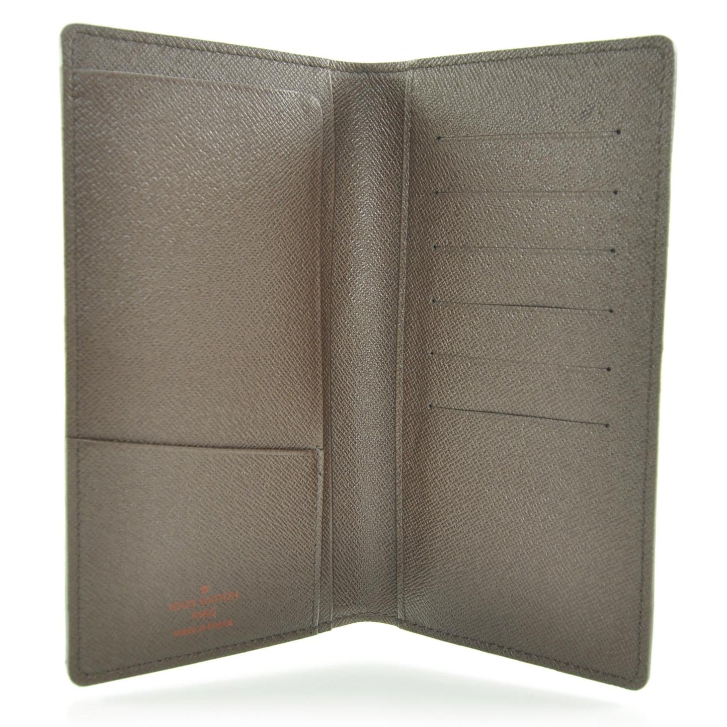 Damier Ebene Porte Valeurs Organizer Wallet