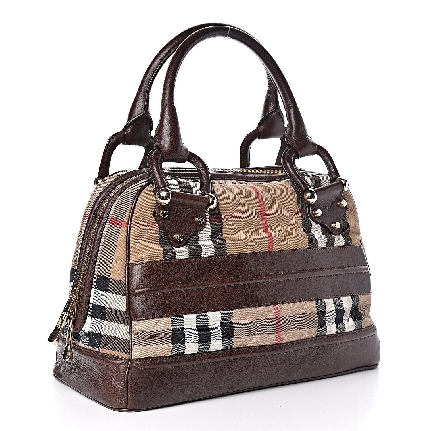 Burberry House Check Quilted Westbury Tote Chocolate 3 of 11
