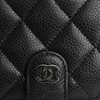 Chanel Caviar Quilted CC French Wallet Black 14 of 16
