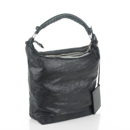 Balenciaga Agneau Giant Brogues Hardware Day Hobo Black 3 of 7