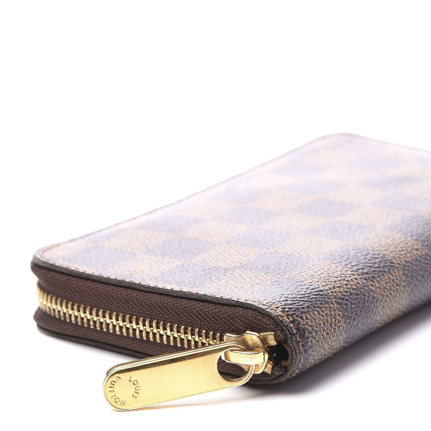 Louis Vuitton Damier Ebene Zippy Compact Wallet 7 of 8