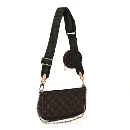 Louis Vuitton Monogram Multi Pochette Accessories Kaki 3 of 10