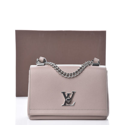 Louis Vuitton Soft Calfskin Lockme II Chain Bag BB Mastic 10 of 10
