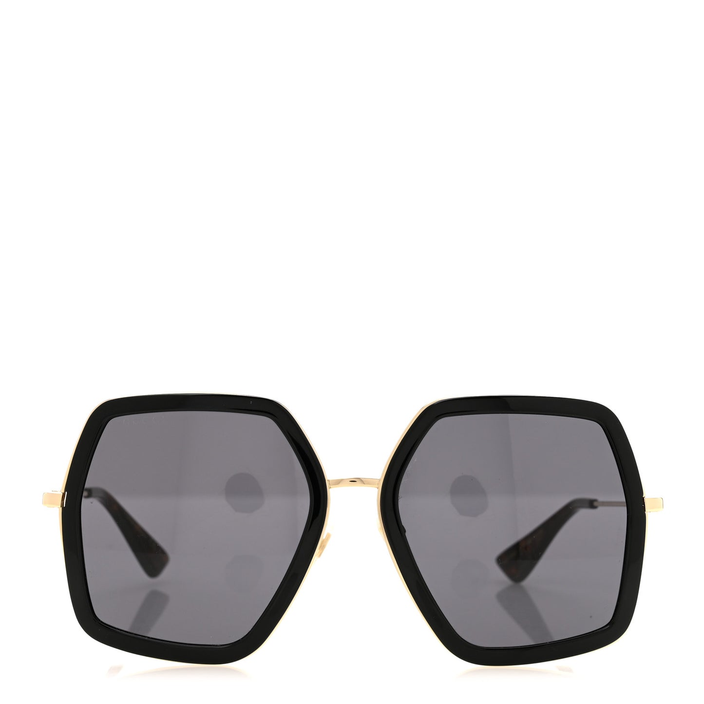 Acetate Oversize Square Frame GG0106S Sunglasses Black