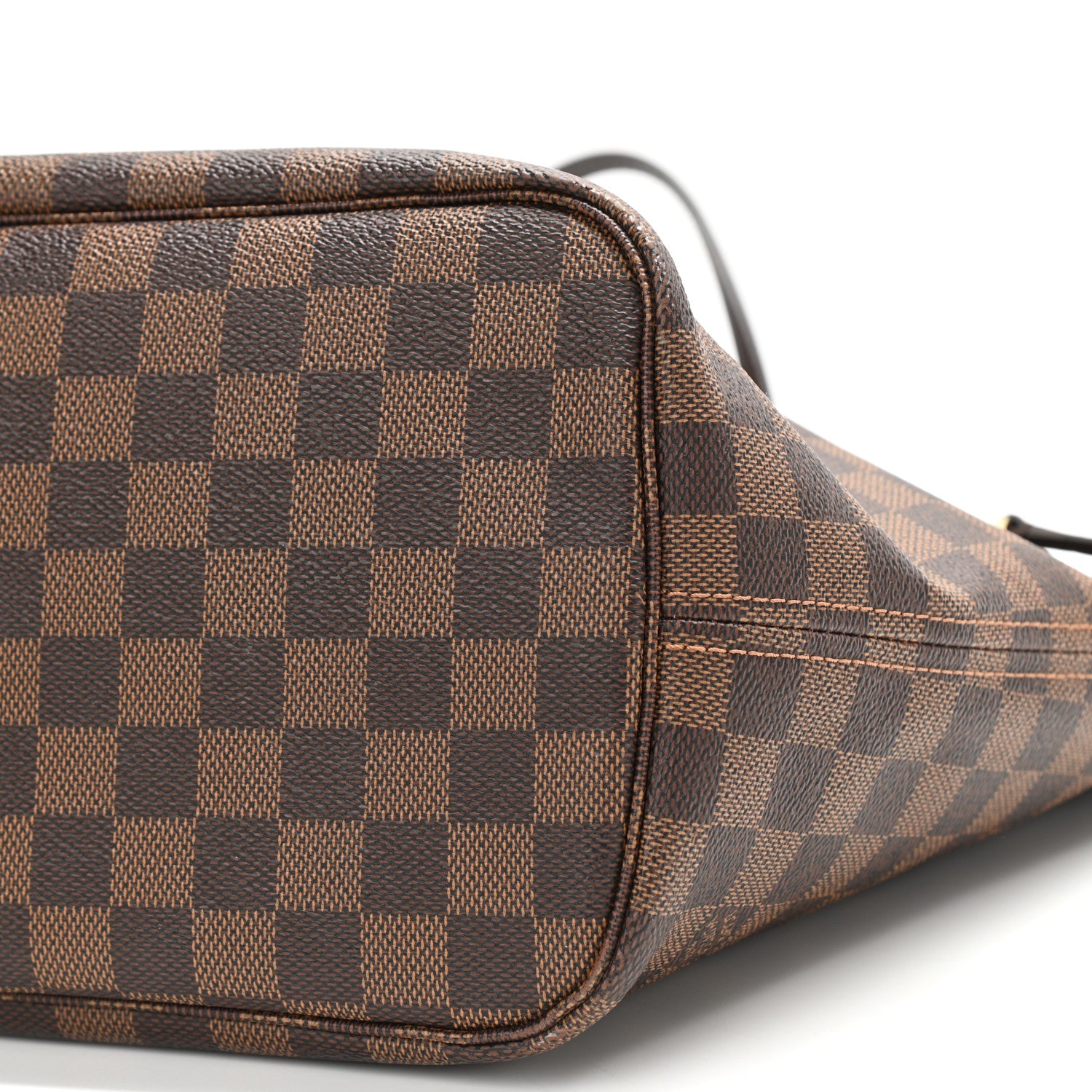 Louis Vuitton Damier Ebene Neo Neverfull MM Rose Ballerine 12 of 13