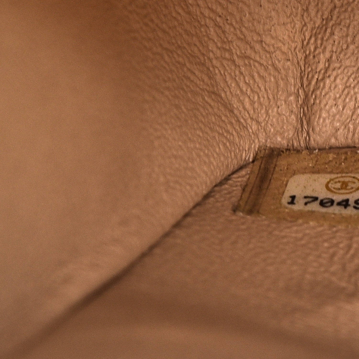 Chanel Caviar Quilted Medium Double Flap Beige Clair 7 of 8