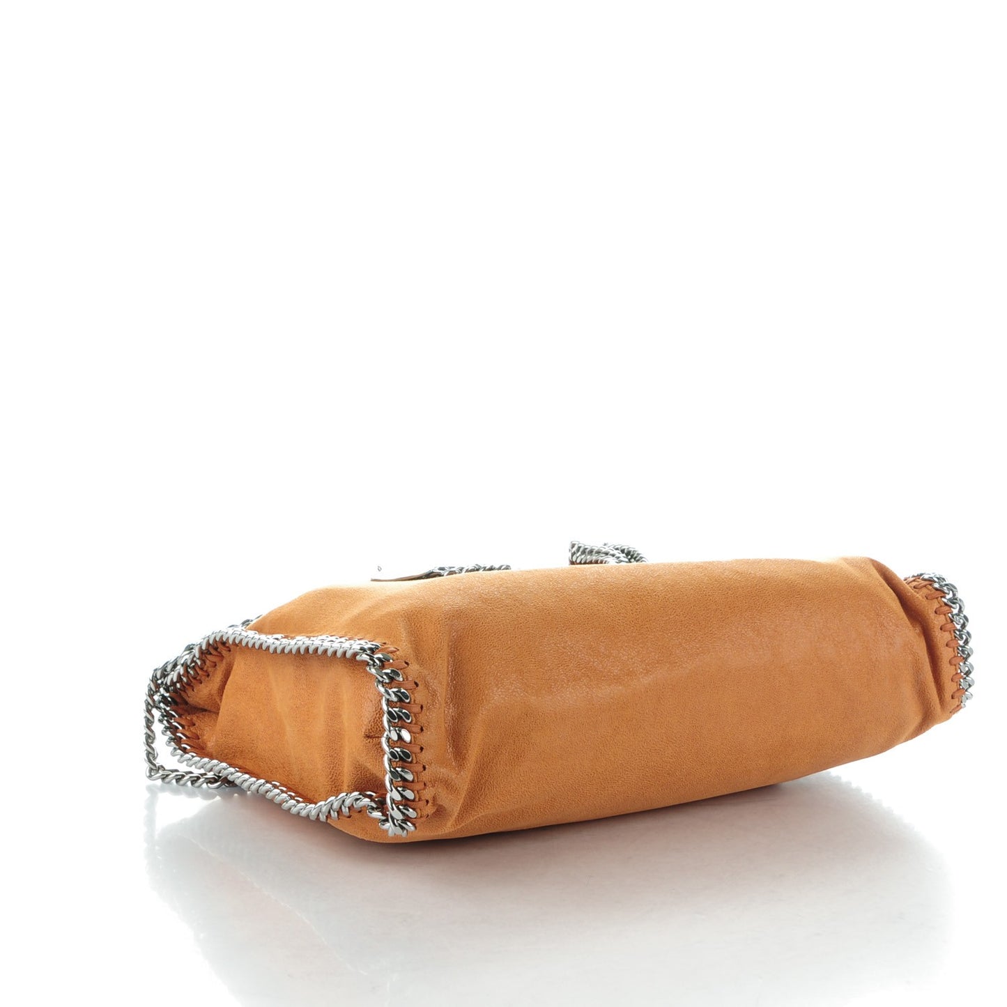 Shaggy Deer Falabella Fold Over Tote Tan