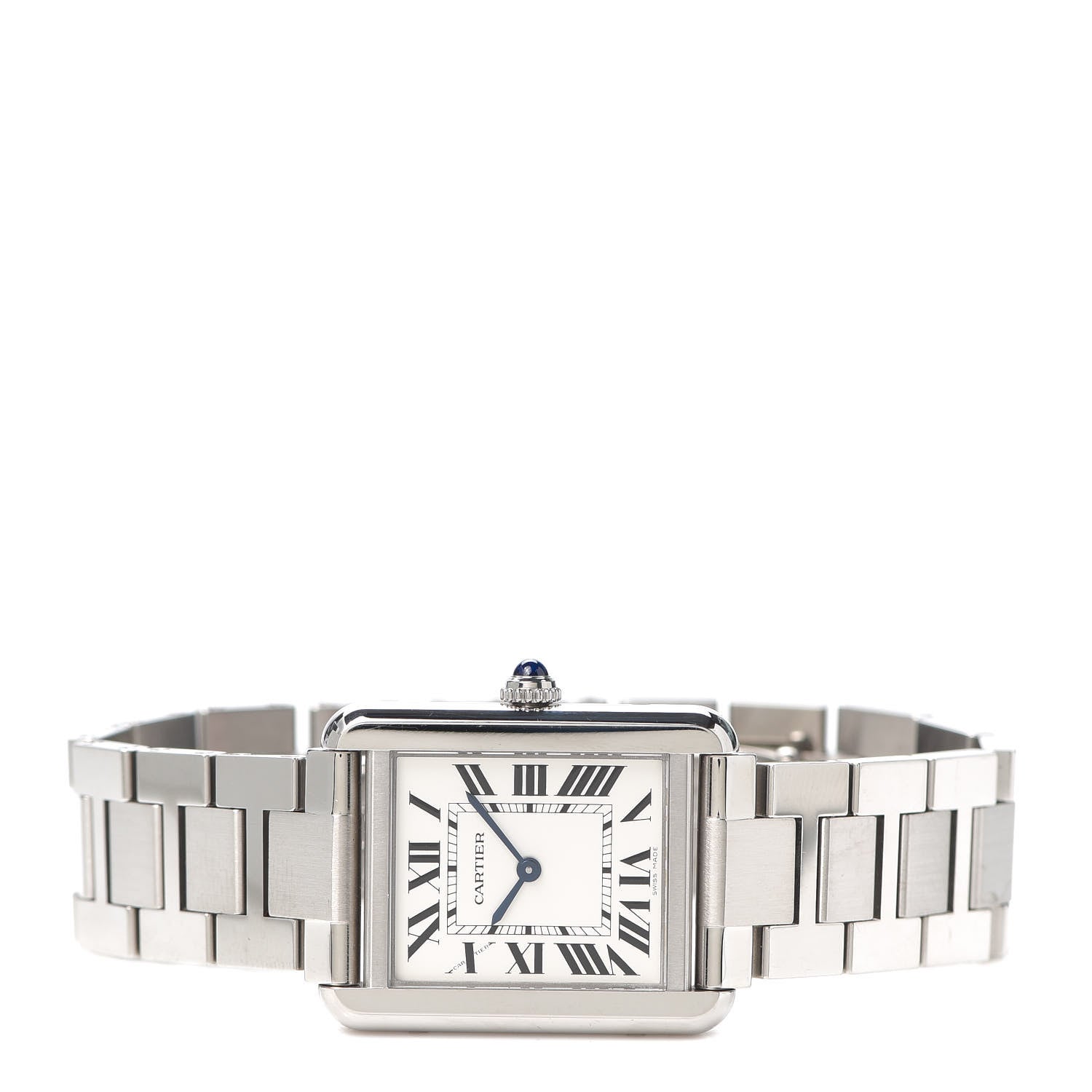 Cartier Stainless Steel 24mm Tank Solo Quartz Watch 2 of 5