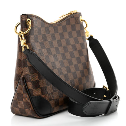 Louis Vuitton Damier Ebene Odeon PM Black 3 of 9
